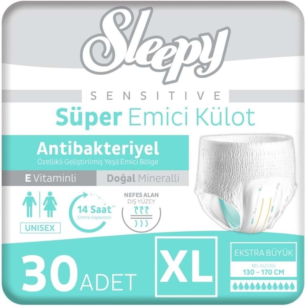 Sleepy Hasta Bezi Yetişkin Emici Külot XL - Ekstra Büyük - Extra Large 180 Adet (6PK*30)
