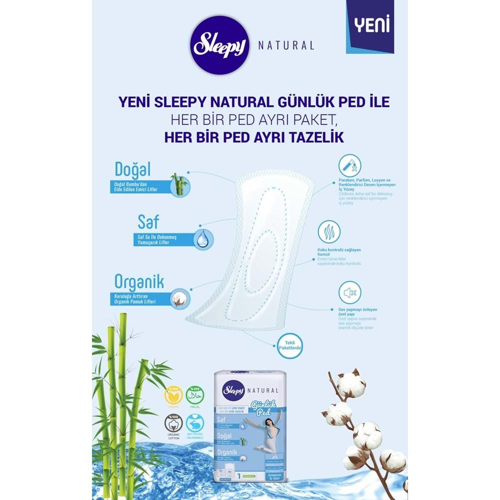 Sleepy Natural Günlük Ped Normal 960 Adet Süper Ekonomik Pk (24PK*40)