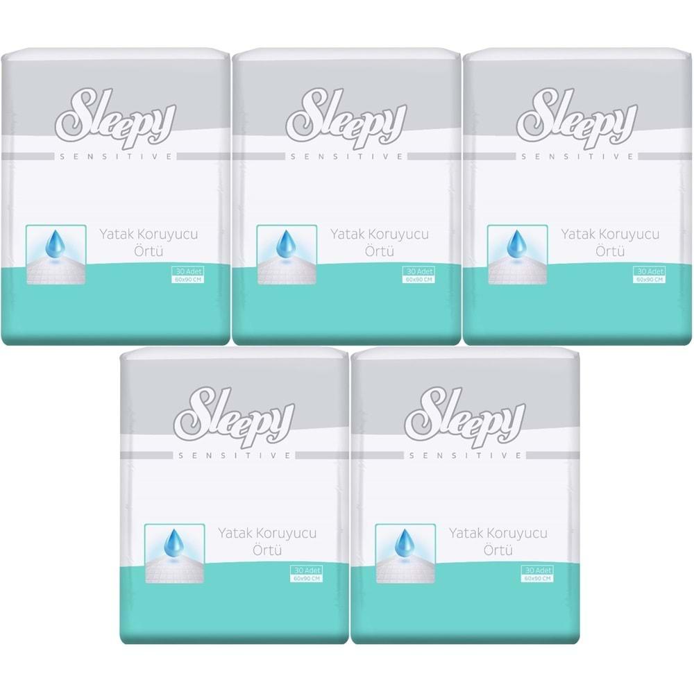 Sleepy Hasta Yatak Koruyucu 60*90CM 150 Adet (5PK*30)