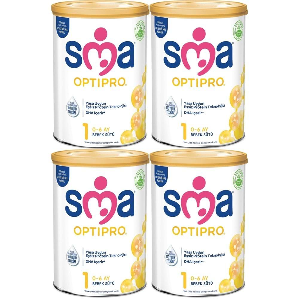 Sma Optipro 400GR No:1 Bebek Sütü (0-6 Ay) (4 Lü Set)