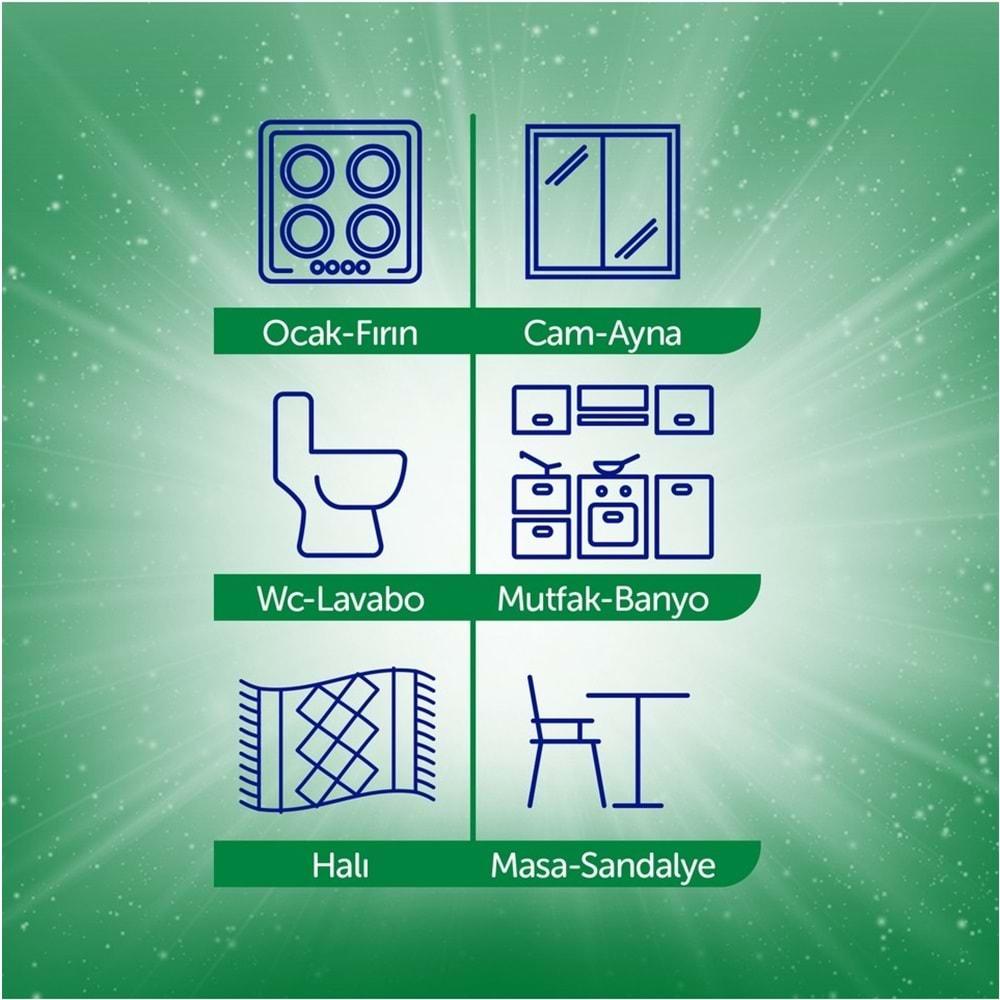 Solo Yüzey Temizlik Havlusu - Mendili 100 Yaprak Limon & Portakal Tazeliği (9 Lu Set) 900 Yaprak