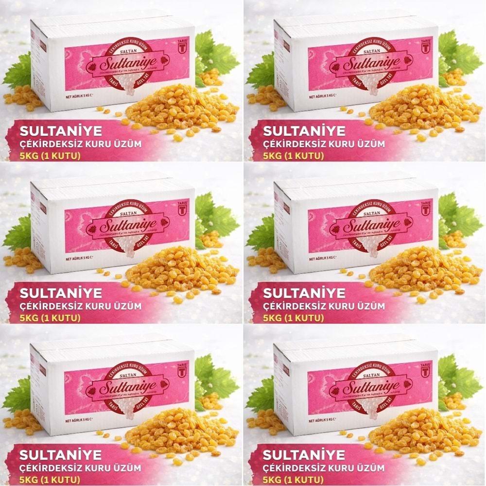 Tariş Sultaniye Çekirdeksiz Kuru Üzüm 30KG (6PK*5KG)