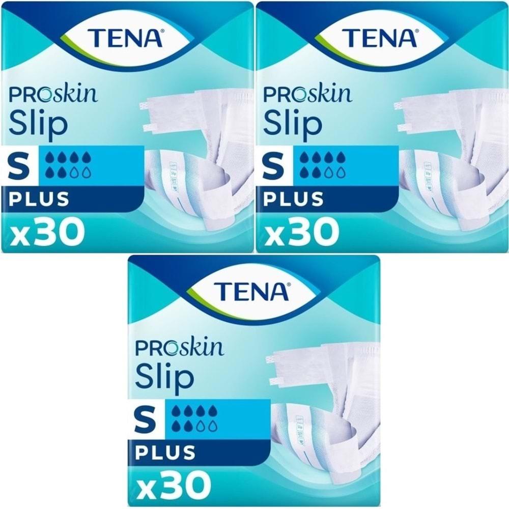 Tena Proskin Slip Plus Bel Bantlı Yetişkin Bezi S - Küçük - Small 90 Adet