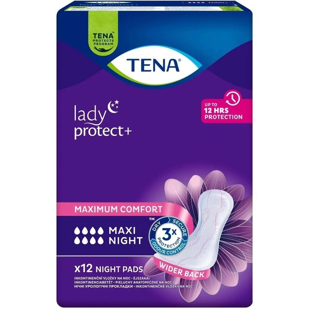 Tena Lady Protect Mesane Pedi Maxi Night Geceye Özel 60 Adet