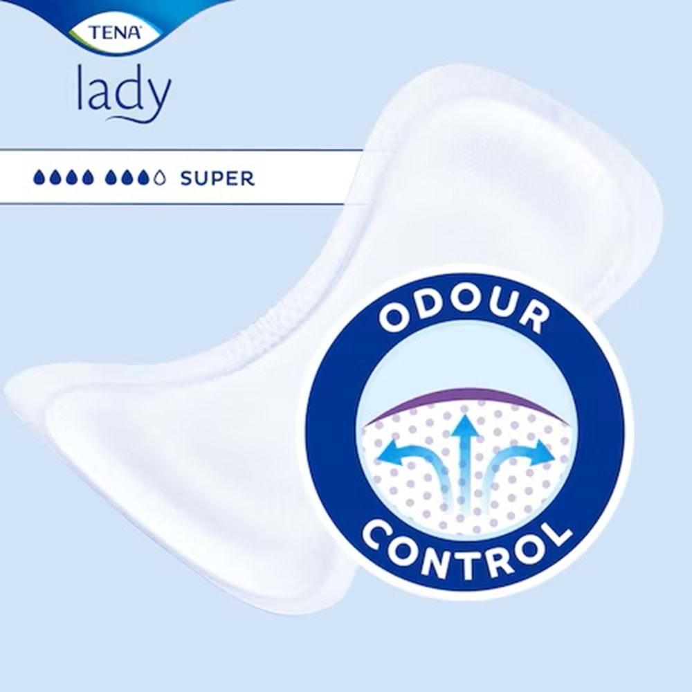 Tena Lady Süper Kadın Mesane Pedi 90 Adet