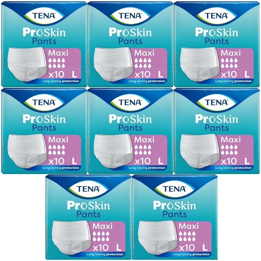 Tena Proskin Pants Maxi Emici Külot Yetişkin Bezi L - Büyük - Large 80 Adet