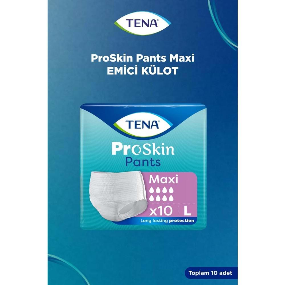 Tena Proskin Pants Maxi Emici Külot Yetişkin Bezi L - Büyük - Large 90 Adet