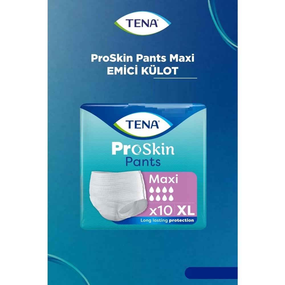 Tena Proskin Pants Maxi Emici Külot Yetişkin Bezi XL - Ekstra Large - Extra Large 40 Adet