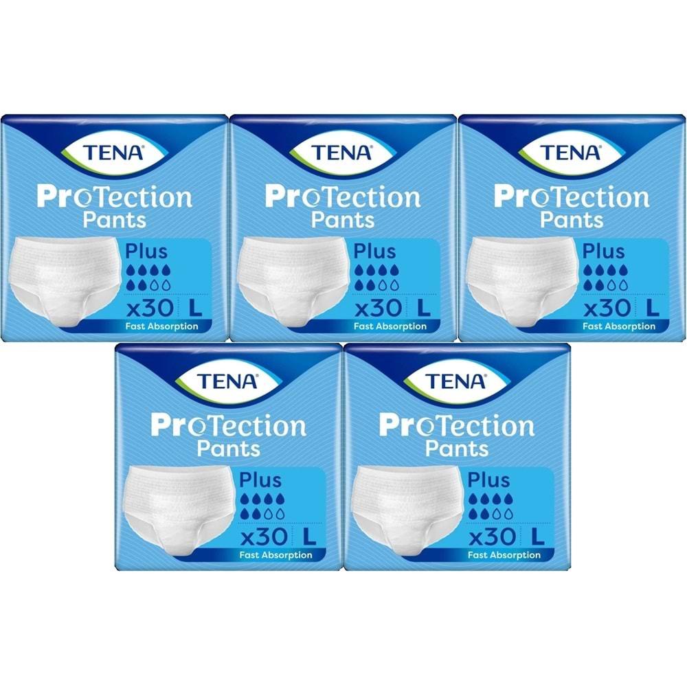 Tena ProTection Pants Plus Emici Külot Yetişkin Bezi L - Büyük - Large 150 Adet