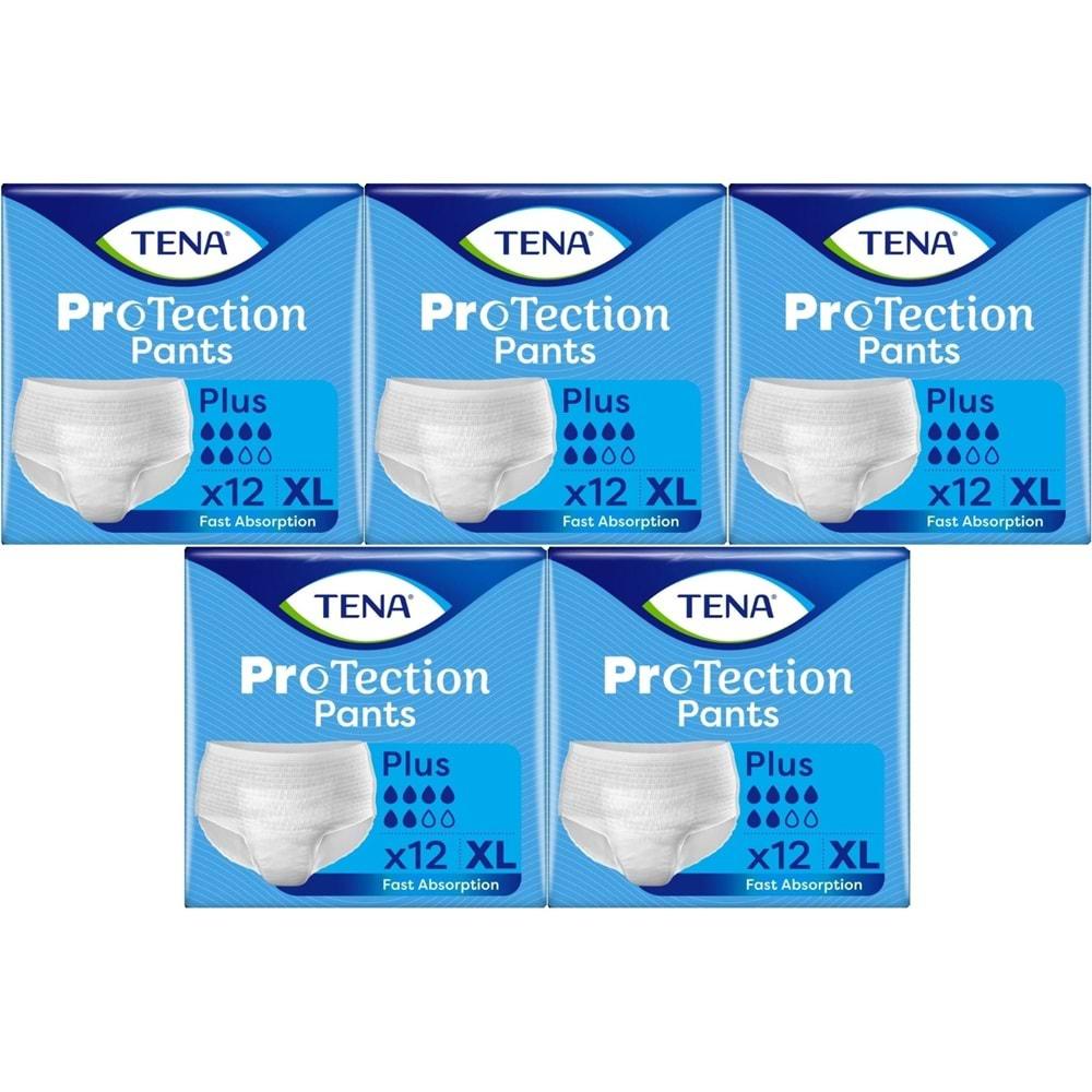 Tena ProTection Pants Plus Emici Külot Yetişkin Bezi XL - Ekstra Büyük - Extra Large 60 Adet