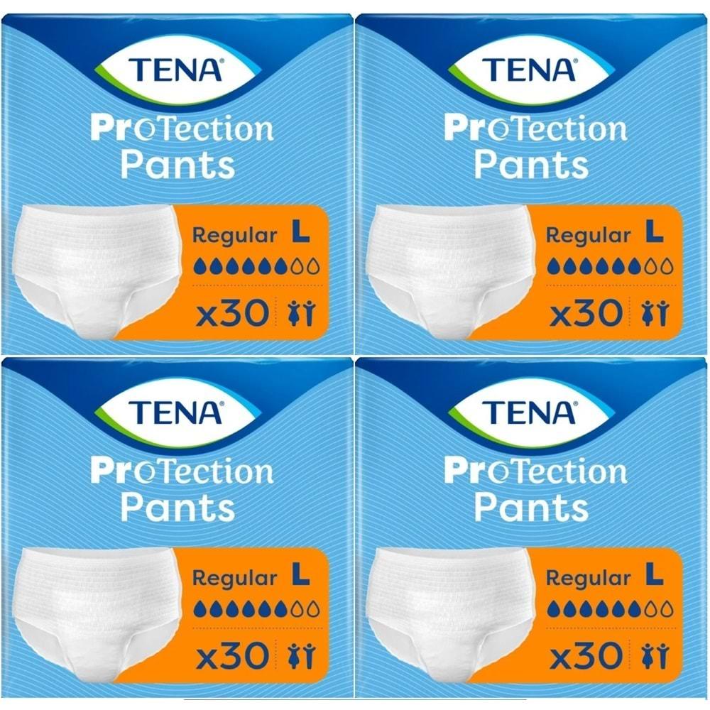 Tena ProTection Pants Regular Emici Külot Yetişkin Bezi L - Büyük - Large 120 Adet
