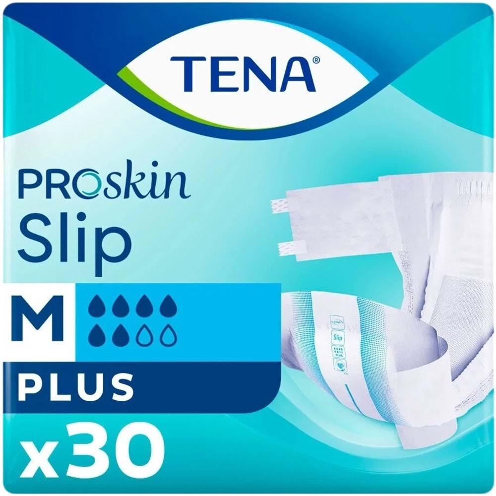 Tena Proskin Slip Plus Bel Bantlı Yetişkin Bezi M - Orta - Medium 360 Adet