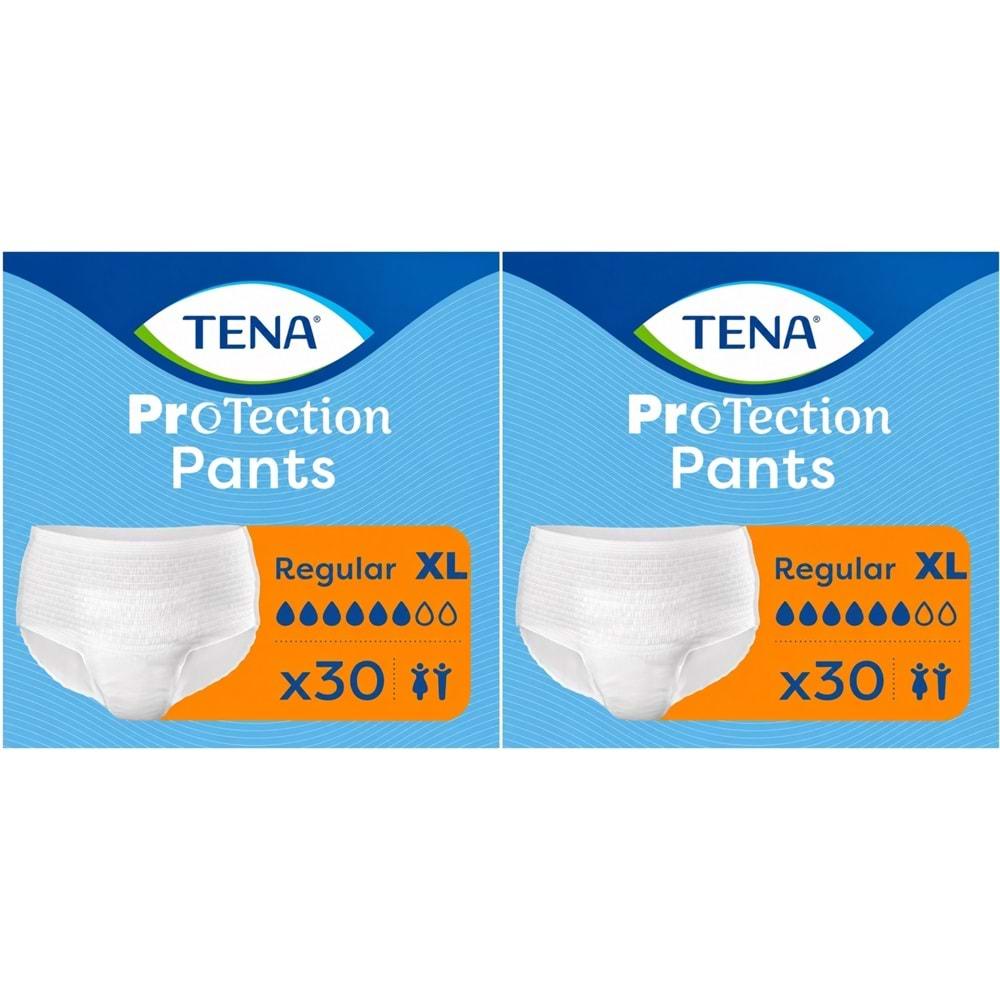Tena ProTection Pants Regular Emici Külot Yetişkin Bezi XL - Ekstra Büyük - Extra Large 60 Adet