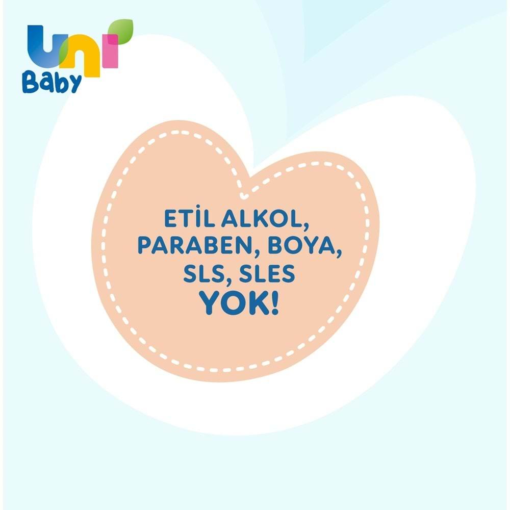 Uni Baby Islak Havlu Mendil 90 Yaprak Aile (5 Li Set) 450 Yaprak Plastik Kapaklı