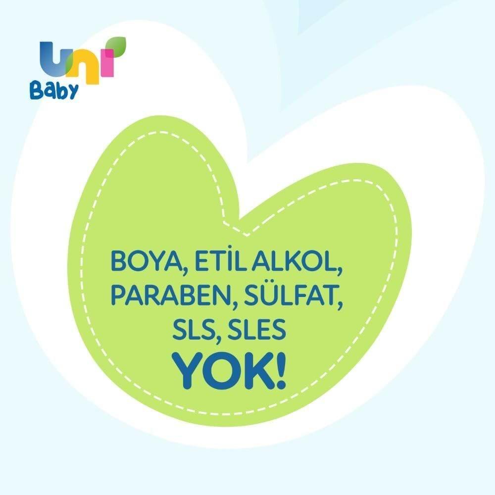 Uni Baby Bebek Şampuanı 700ML Keyifli Banyolar (Pompalı) (4 Lü Set)