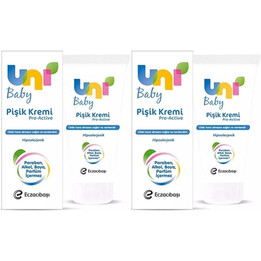 Uni Baby Pişik Kremi 75ML (2 Li Set)