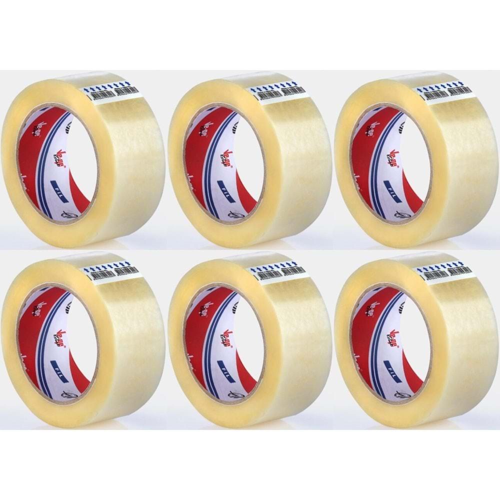 Ve-Ge Koli Bandı / Bant FİL 1 . Kalite 100 Metre (45mm*100 Metre) (6 Lı Set)