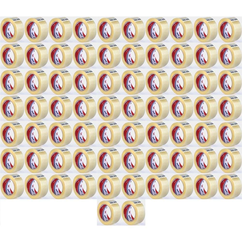 Ve-Ge Koli Bandı / Bant FİL 1 . Kalite 100 Metre (45mm*100 Metre) (72 Li Set)