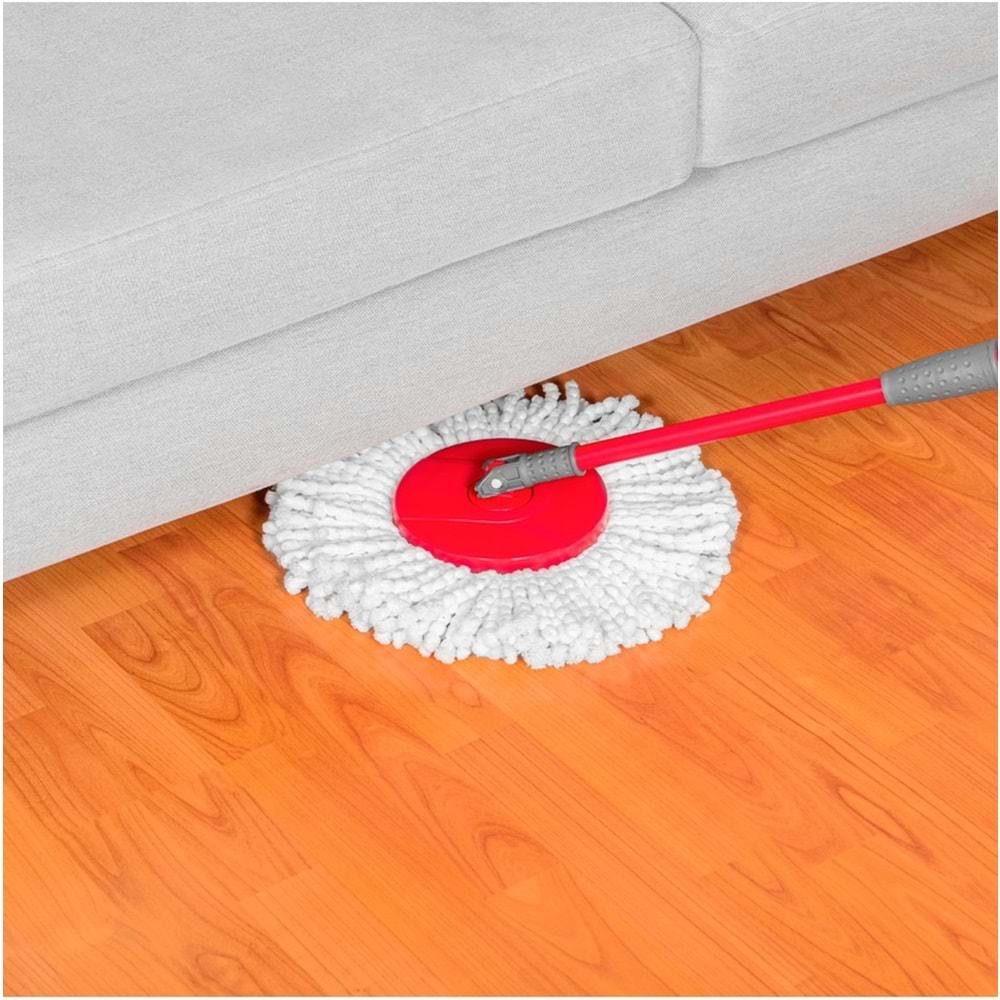 Vileda Spino Ultra Yedek Mop Paspas Ucu (%100 Mikrofiber) (4 Lü Set)