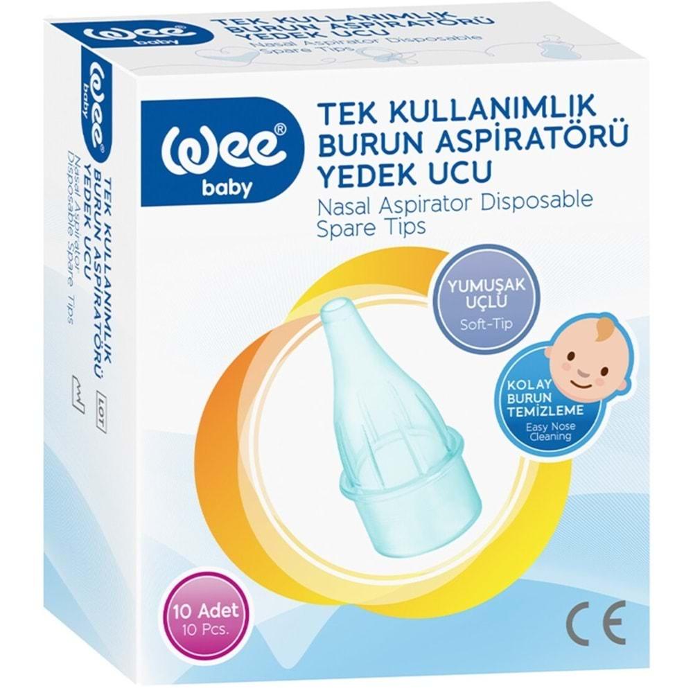 Wee Baby Burun Aspiratörü Nasal Yedek Ucu 40 Adet (4Pk*10)