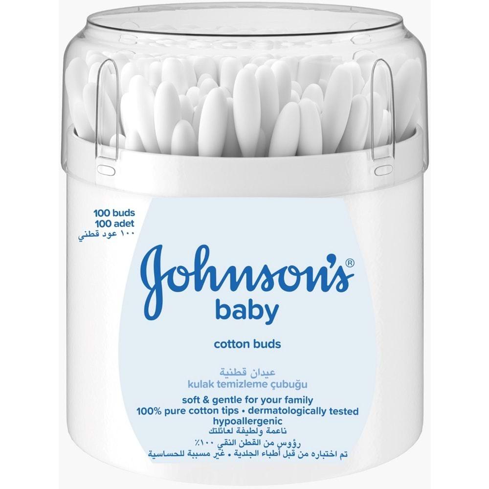 Johnsons Baby Kulak Temizleme Çubuğu 100 Adet (6 Lı Set)