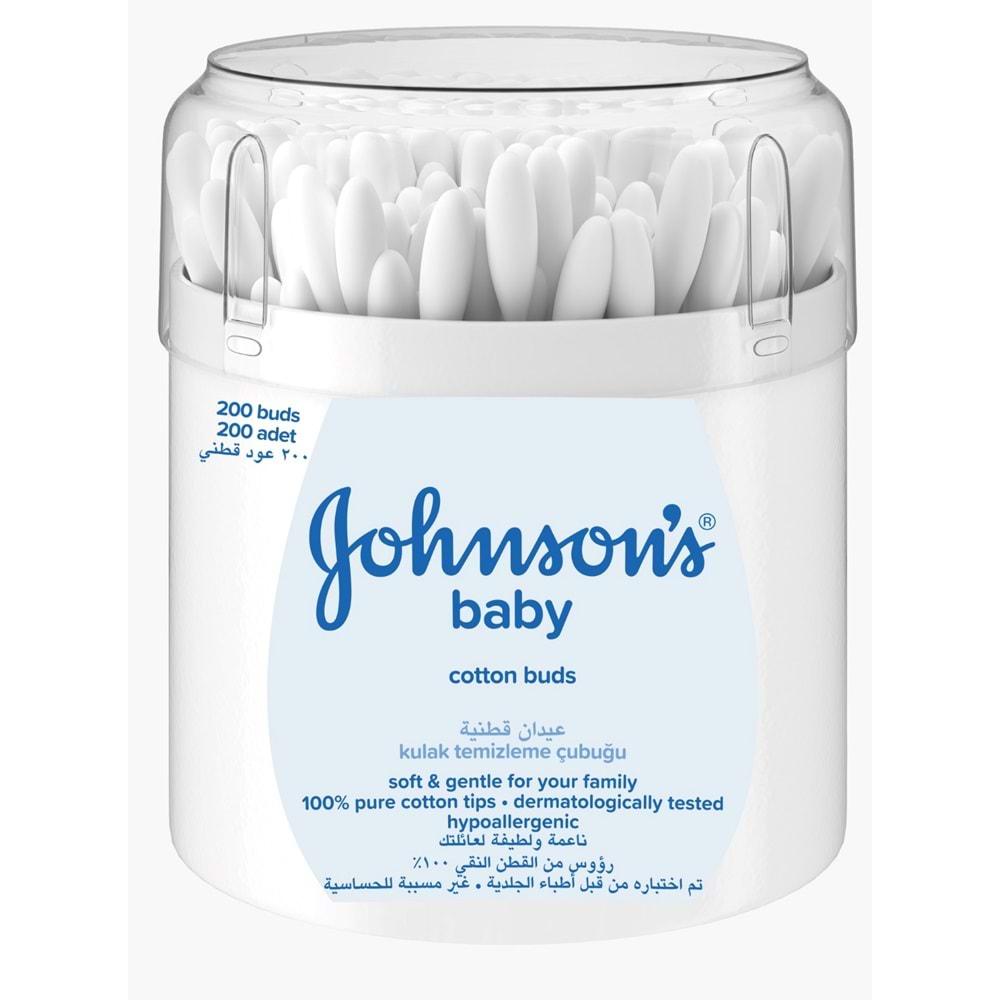 Johnsons Baby Kulak Temizleme Çubuğu 200 Adet (5 Li Set)