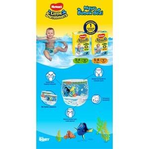 Huggıes Little Swımmers Mayo Bebek Bezi Beden:3-4 (7-15KG) Tekli (İç Adet 12)