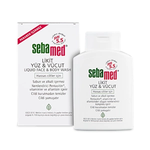 Sebamed Yüz ve Vücut Temizleyici Likit 200ML