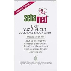 Sebamed Yüz ve Vücut Temizleyici Likit 200ML