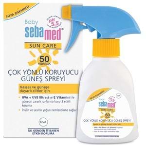 Sebamed Sun Care Bebek Güneş Losyonu Kremi Sprey 50+ Faktör 200ML (Hassas Ciltler İçin)