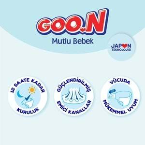 Goon Mutlu Bebek Bebek Bezi Beden:4 (9-14Kg) Maxi 32 Adet Jumbo Pk