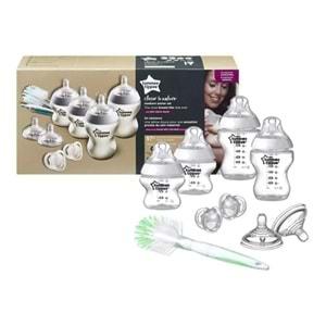 Tommee Tippee Yenidoğan Closer to Nature Biberon - Emzik Seti 0+ / 3+ Ay - Beyaz