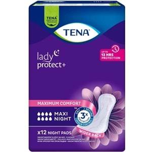 Tena Lady Protect Mesane Pedi Maxi Night Geceye Özel 12 Adet