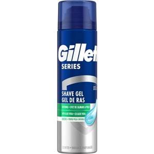 Gillette Traş Jeli Series 200ML Sensitive/Hassas/Yeşil