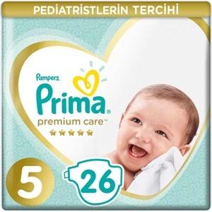 Prima Premium Care Bebek Bezi Beden:5 (11-16Kg) Junior 25 Adet Jumbo Pk
