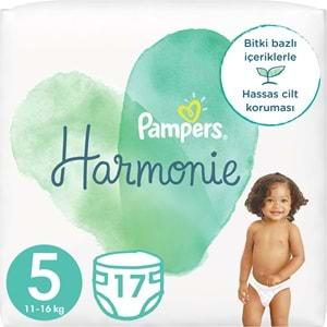 Prima Pampers Harmonie Bebek Bezi Beden:5 (11-16Kg) Junior 17 Adet Ekonomik Pk