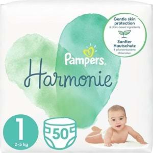 Prima Pampers Harmonie Bebek Bezi Beden:1 (2-5Kg) Yeni Doğan 50 Adet Fırsat Pk