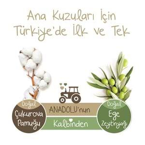 Baby Turco Bebek Bezi Doğadan Beden:4 (8-14Kg) Maxi 72 Adet Süper Pk