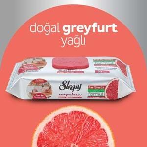 Sleepy Easy Clean Yüzey Temizlik Mutfak Havlusu - Mendili 50 Yaprak Greyfurt Yağlı Plastik Kapaklı