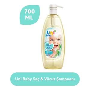 Uni Baby Saç ve Vücut Şampuan 700ML (Pompalı)