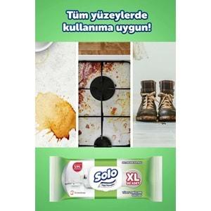 Solo Yüzey Temizlik Havlusu 80 Yaprak XL Deterjan Katkılı Plastik Kapaklı