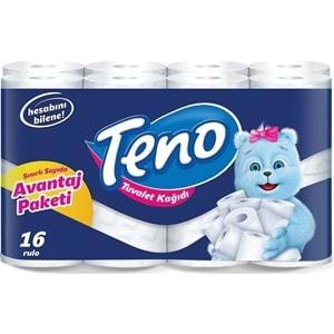 Teno Ultra Tuvalet Kağıdı Çift Katlı 16 Lı Paket (Avantaj Pk Serisi)