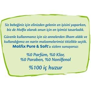 Molfix Pure&Soft Bebek Bezi Beden:4 (7-14Kg) Maxi 86 Adet Ultra Avantaj Pk