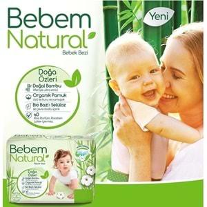 Bebem Bebek Bezi Natural Beden:1 (2-5Kg) Yenidoğan 40 Adet Jumbo Pk