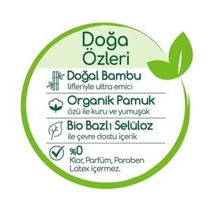 Bebem Bebek Bezi Natural Beden:1 (2-5Kg) Yenidoğan 40 Adet Jumbo Pk