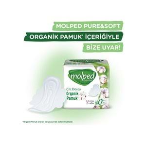 Molped Pure&Soft Hijyenik Ped Normal 46 Adet Mega Pk
