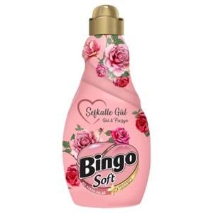 Bingo Soft Çamaşır Yumuşatıcı Konsantre 1440ML Şefkatle Gül