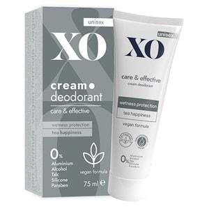 XO Krem Deodorant 75ML Unisex Care & Effective Parfümlü