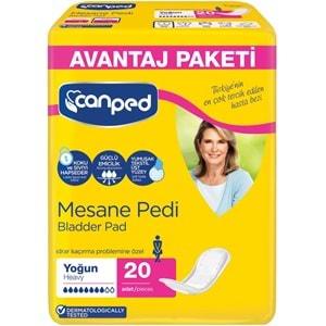 Canped Mesane Pedi Avantaj Pk Klasik L - Large - Büyük Boy Yoğun (İç Adet 20 Li) Tekli Pk