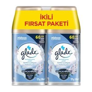 Glade Oda Kokusu Otomatik Sprey Yedek 269ML (2 Li Set) Temiz Çarşaf Ferahlığı